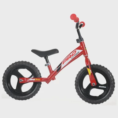 Bicikl bez pedala Dino, 12", crveni